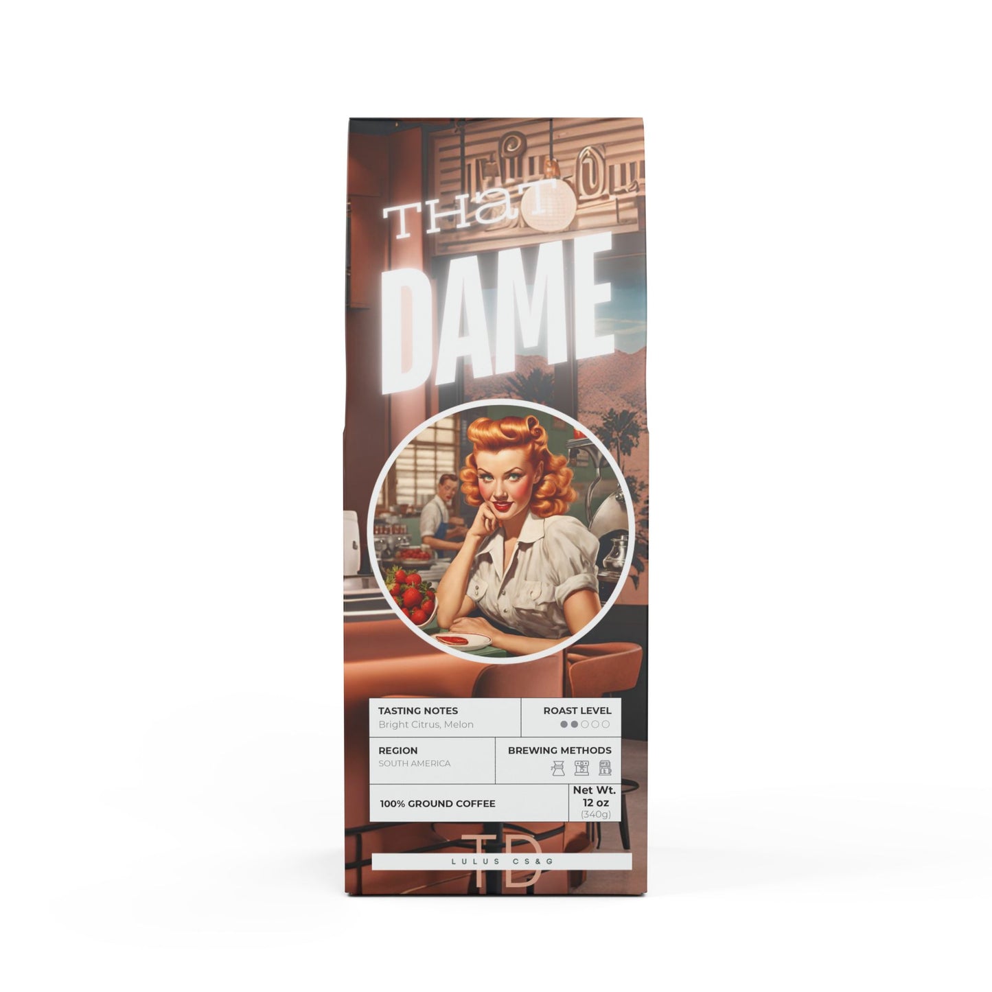 LuLu's That Dame Coffee (Light-Medium Roast)