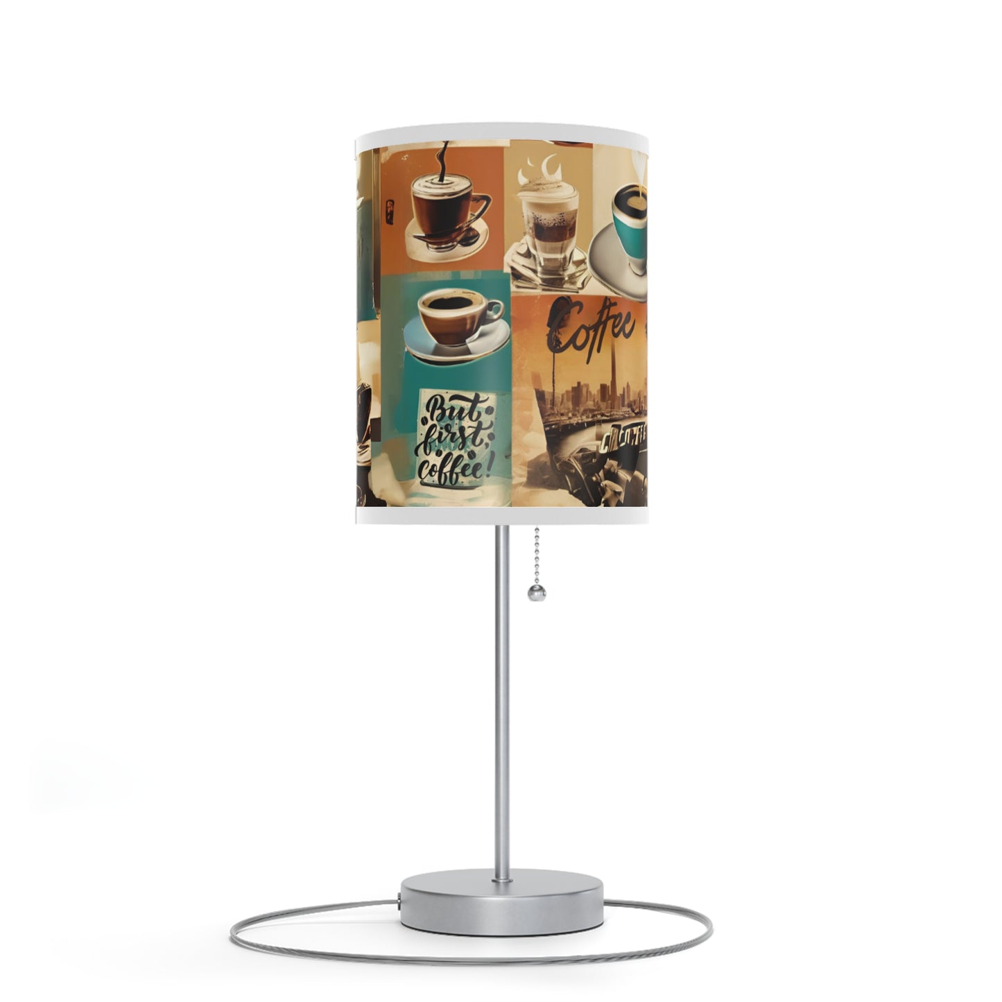 First Coffee Lamp on a Stand, US|CA plug