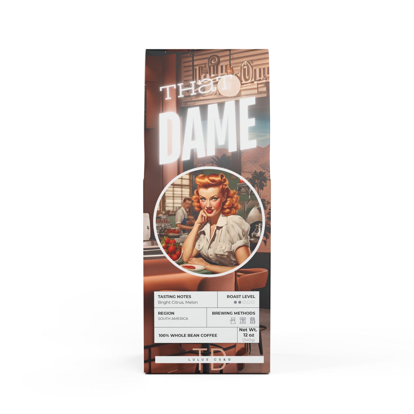 LuLu's That Dame Coffee (Light-Medium Roast)