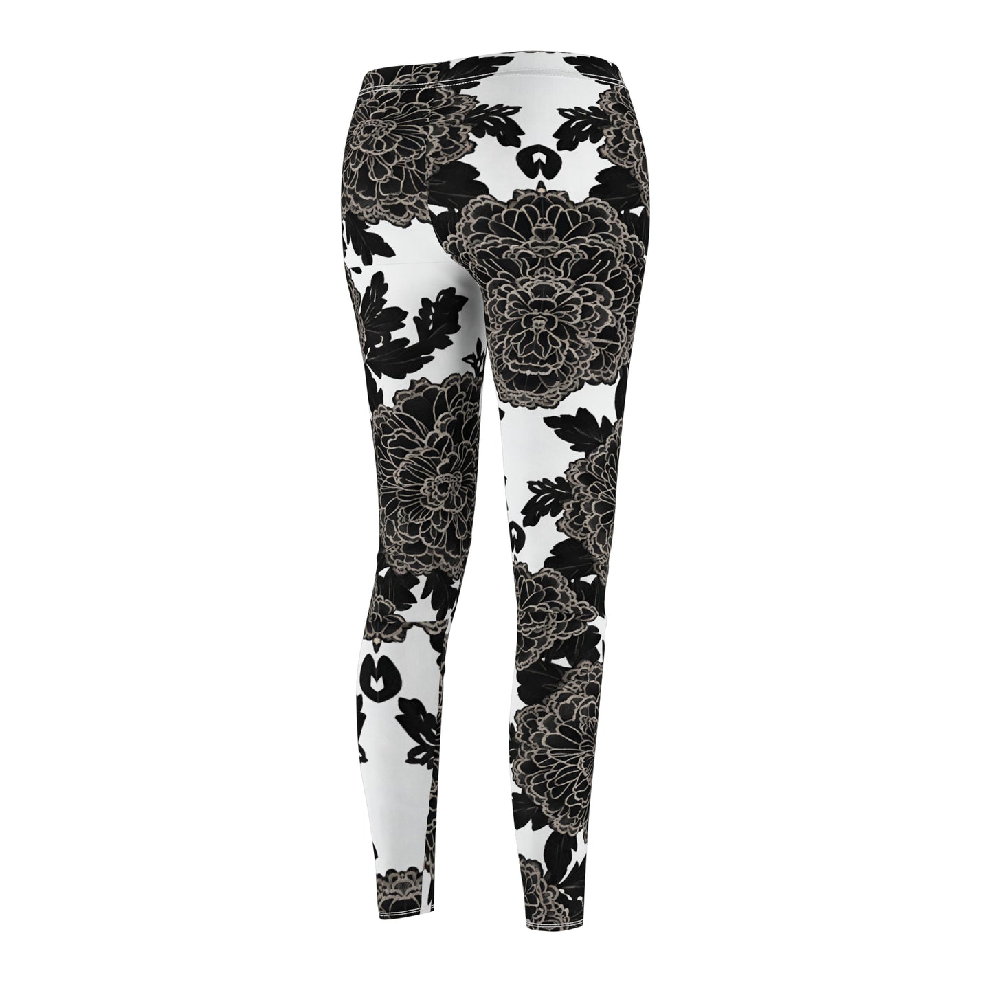 Black Rose Casual Leggings