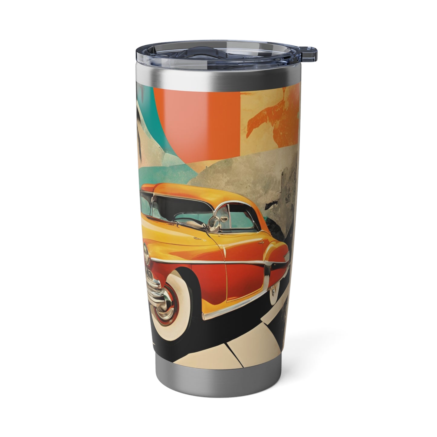 Hollywood Vibe Silver Traveler (20oz Tumbler)
