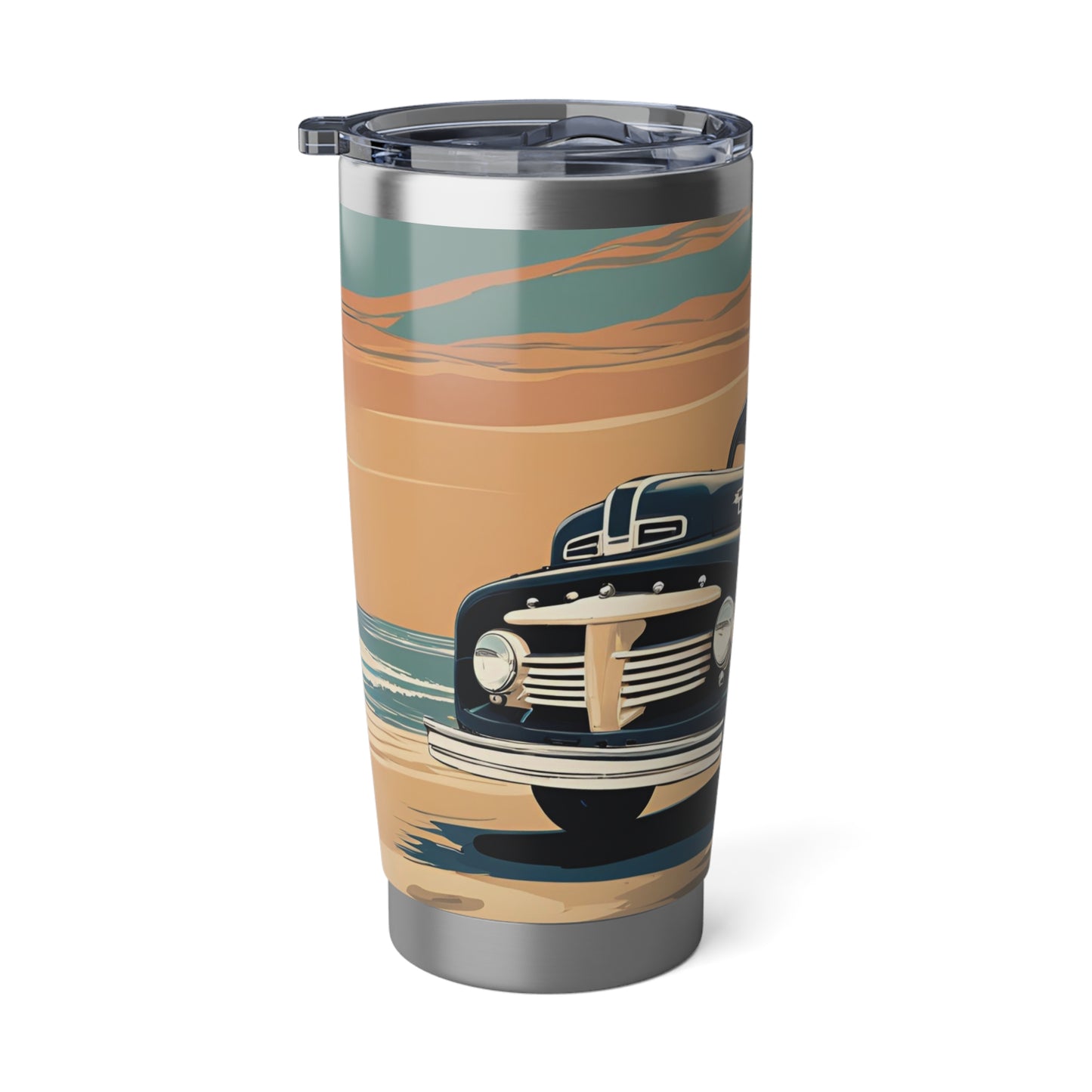 Beach Dream'n Silver Traveler (20oz Tumbler)
