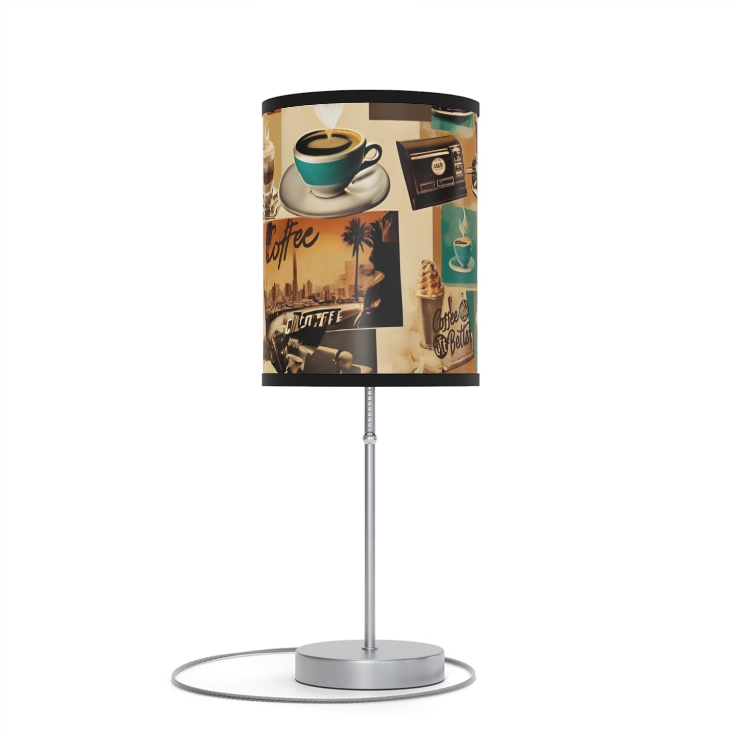 First Coffee Lamp on a Stand, US|CA plug