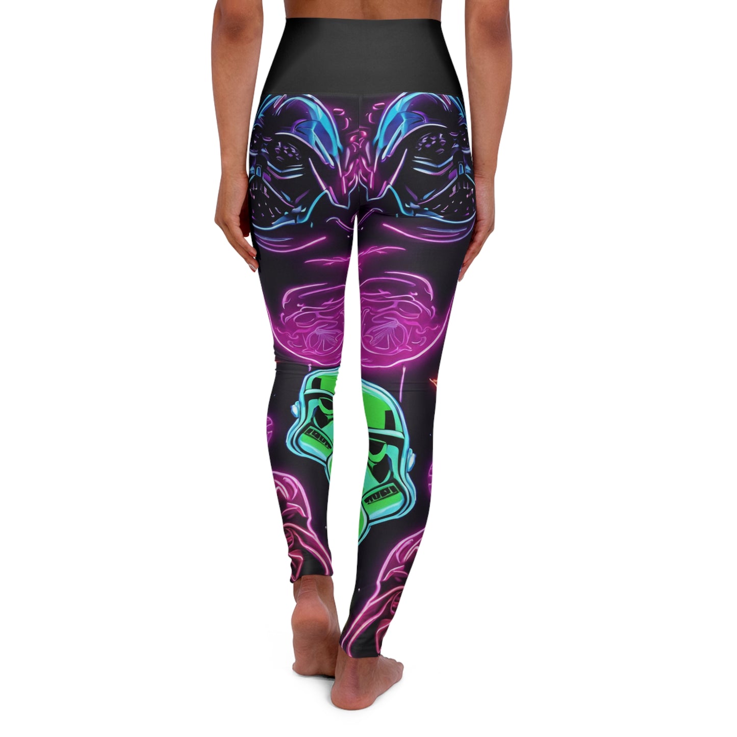 StarVibe ~High Waisted Yoga Leggings (AOP)