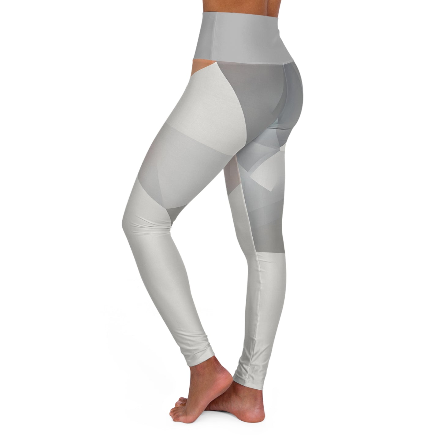 Silhouette ~High Waisted Yoga Leggings (AOP)