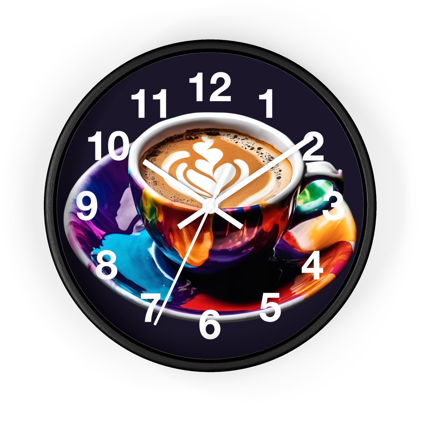 Mocha Time (Wall Clock)