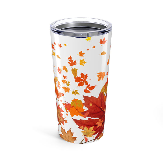 Fall Leaves ~white