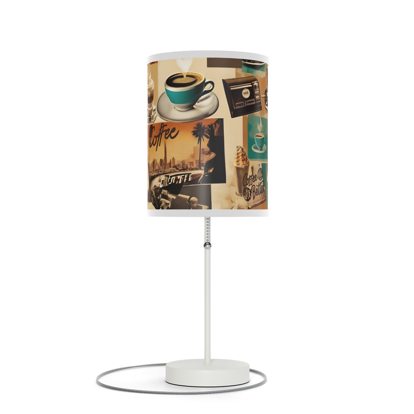 First Coffee Lamp on a Stand, US|CA plug