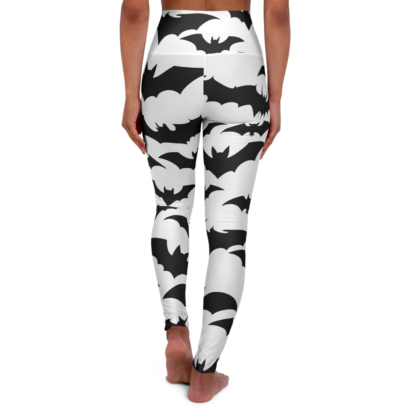 Bat Attack ~High Waisted Yoga Leggings (AOP)