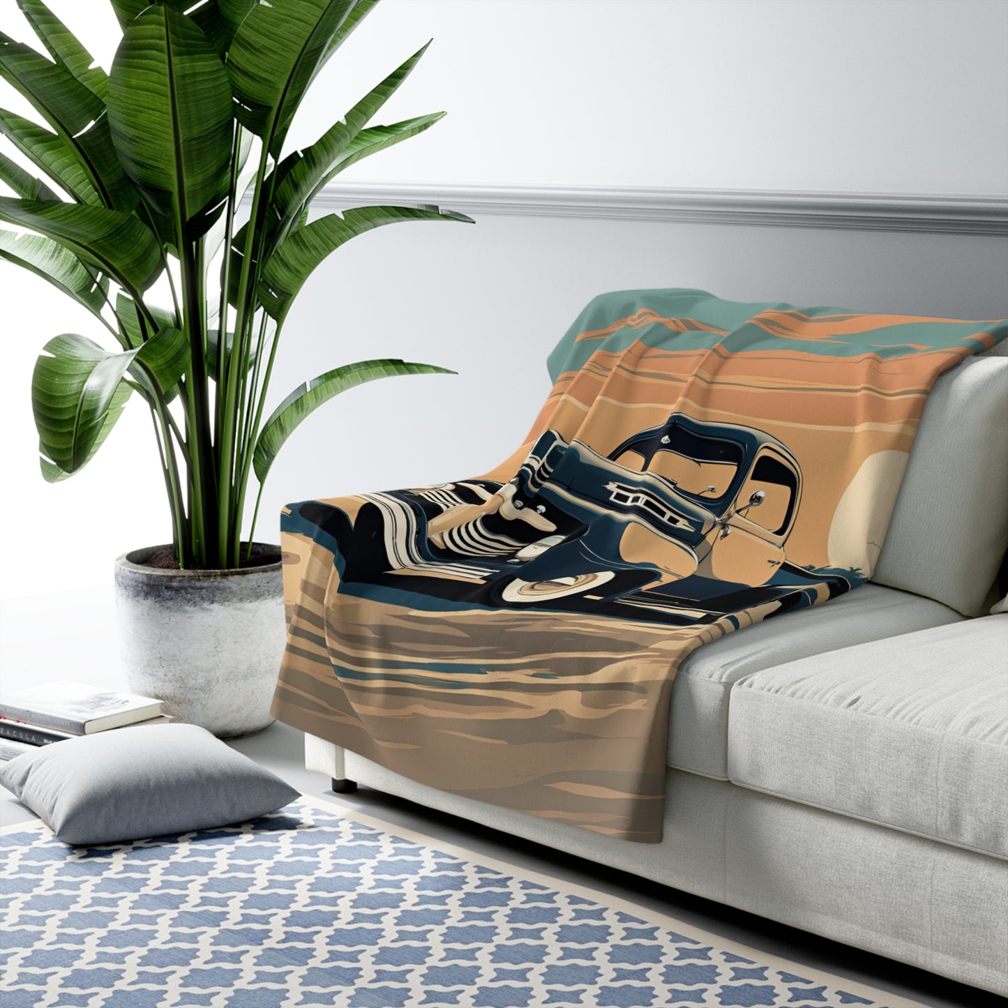 Truck Struck (Sherpa Fleece Blanket)
