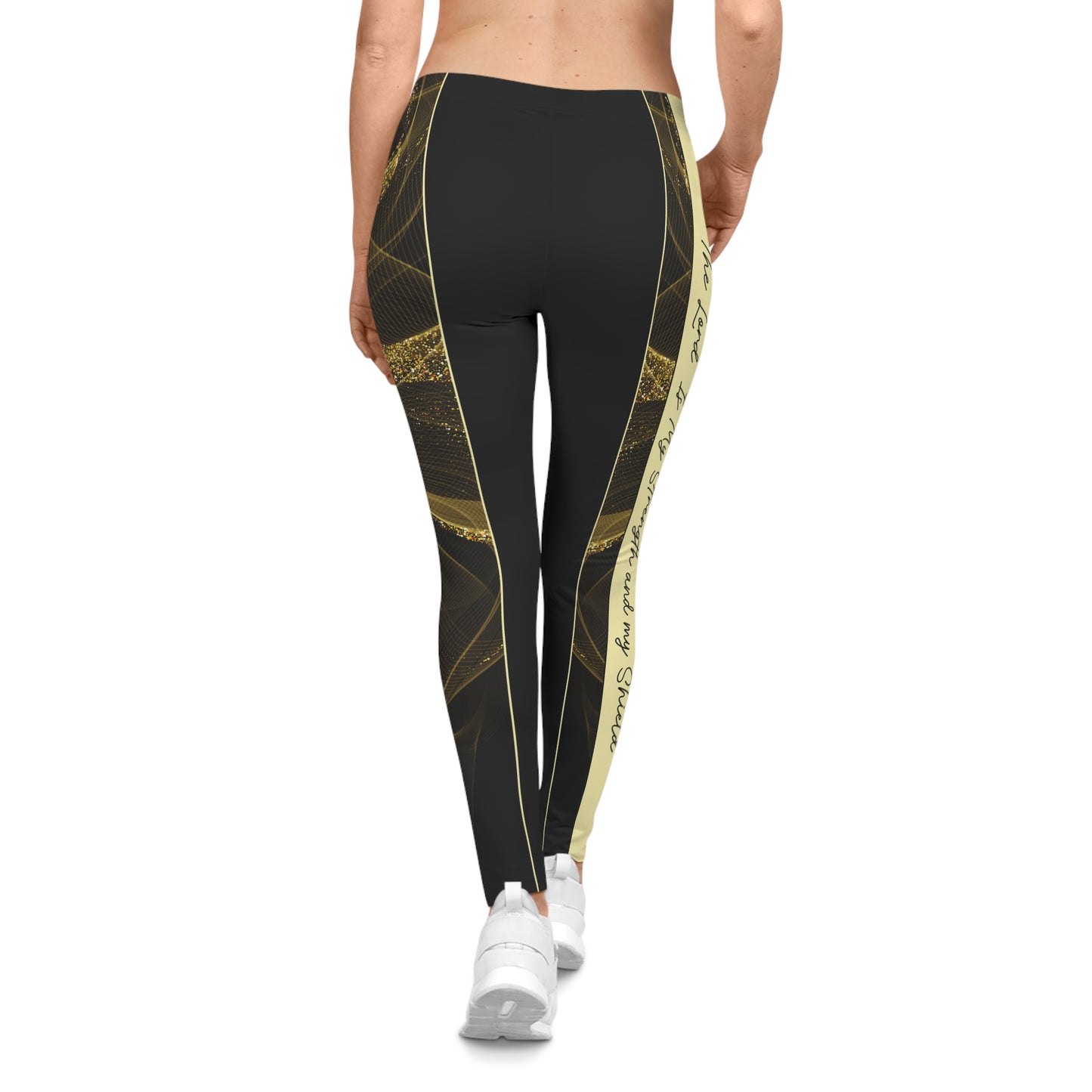 The Lord is My Strength Casual Leggings