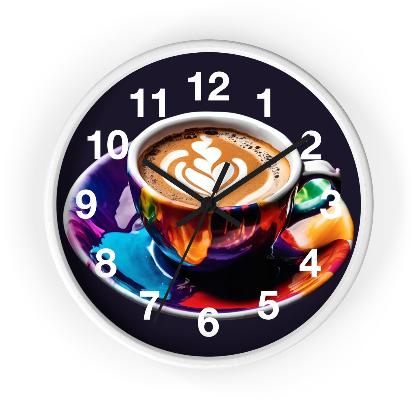 Mocha Time (Wall Clock)