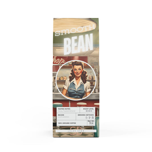 LuLu's Smooth Bean Coffee Blend (Medium-Dark Roast)