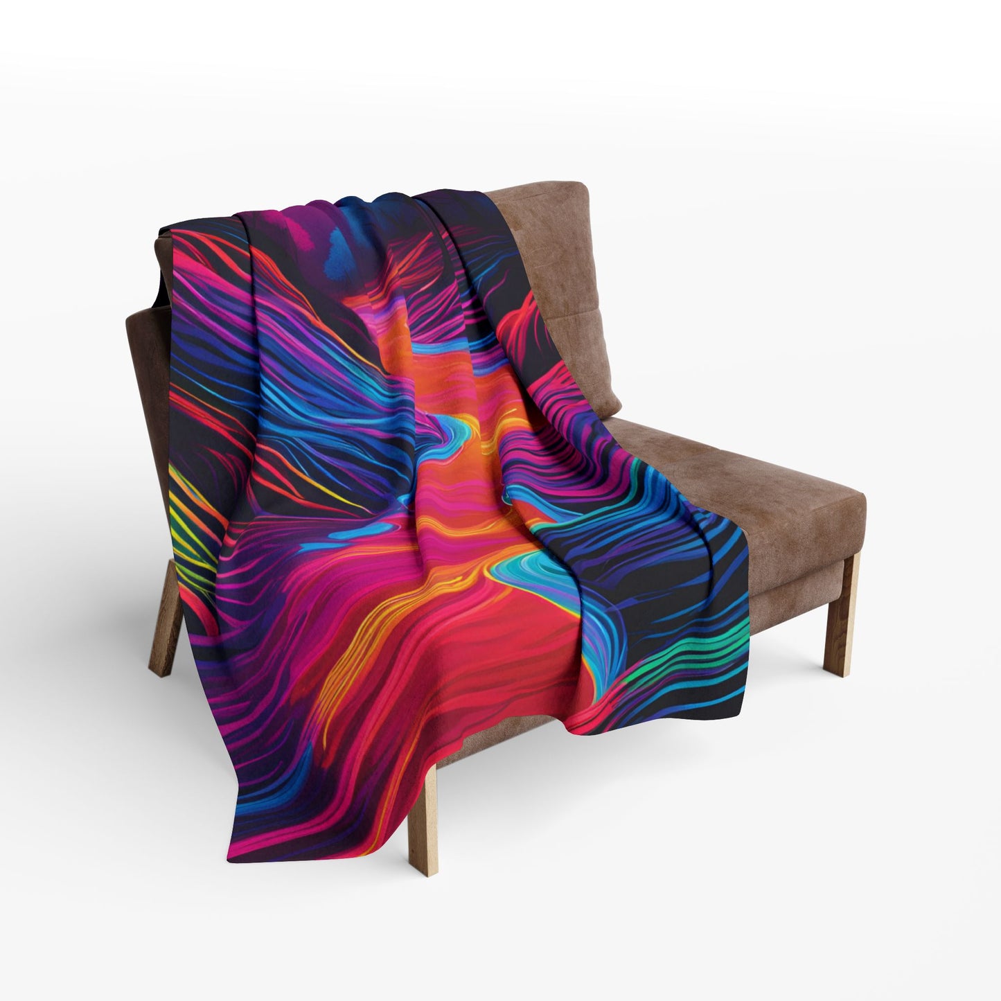 Neon River (Arctic Fleece Blanket)