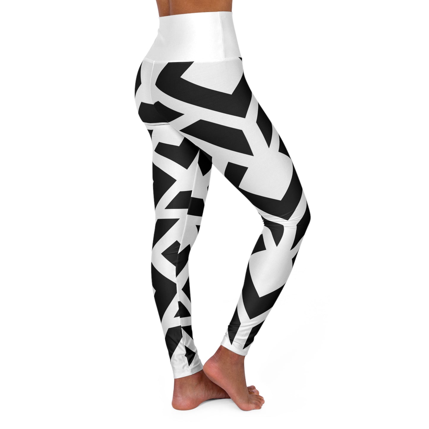 TribeVibe ~High Waisted Yoga Leggings (AOP)