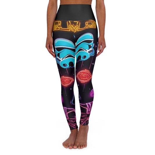 StarVibe ~High Waisted Yoga Leggings (AOP)