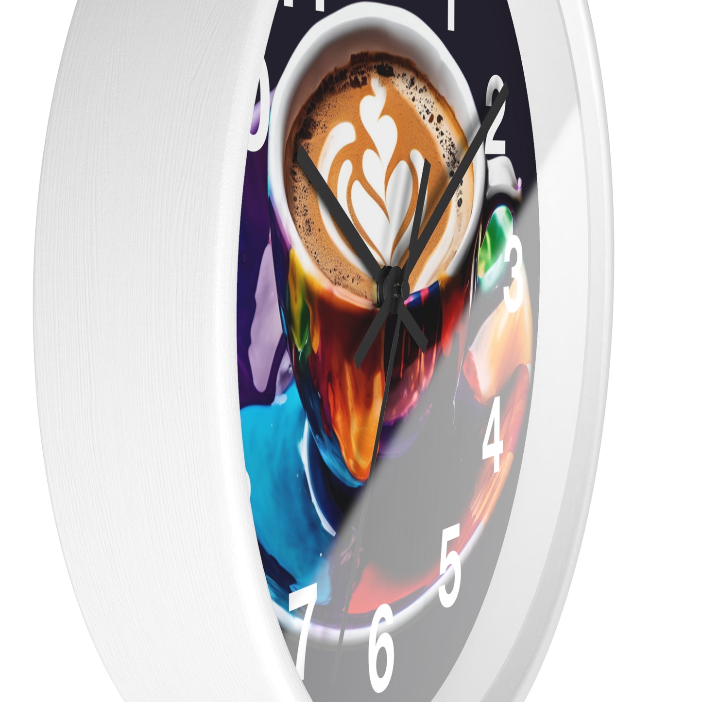 Mocha Time (Wall Clock)