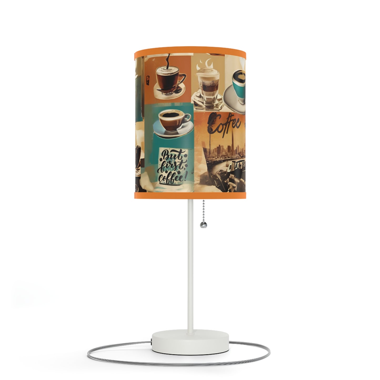 First Coffee Lamp on a Stand, US|CA plug